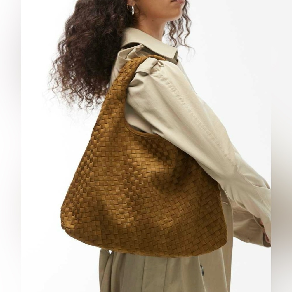 JW PEI  Laura Elegant Olive green Woven Handbag - Picture 9 of 11